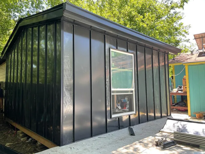 Black standing seam metal wall panels for Roof Inspection in Mentor-on-the-Lake